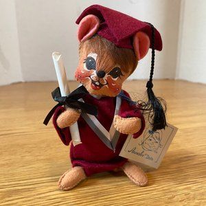 Annalee Graduation Mouse 1994 Collectible Figurine Code:2100